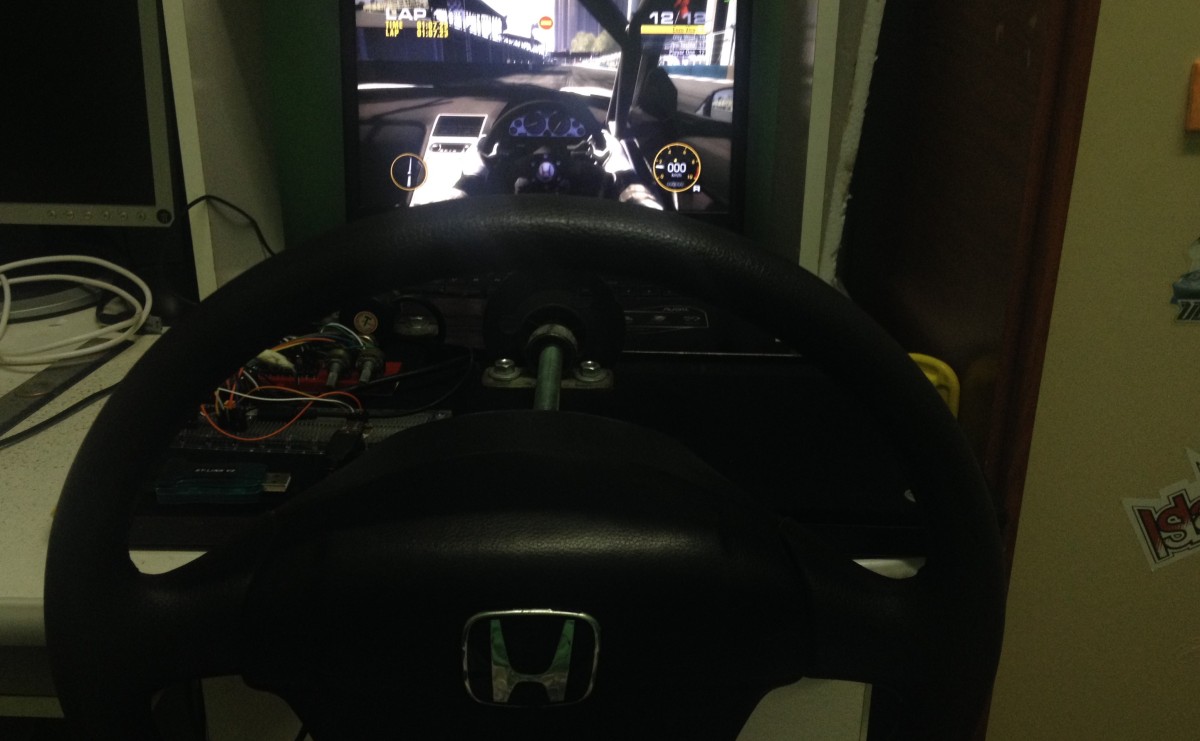 Racing wheel – XInput X360 controller